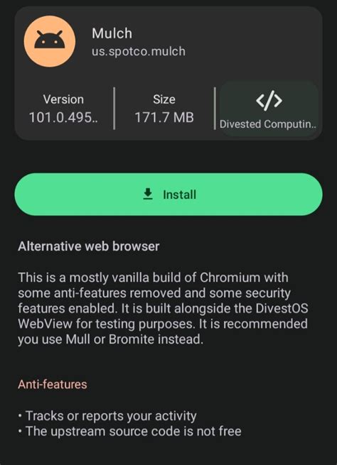 vanadium browser|Quick Installation .